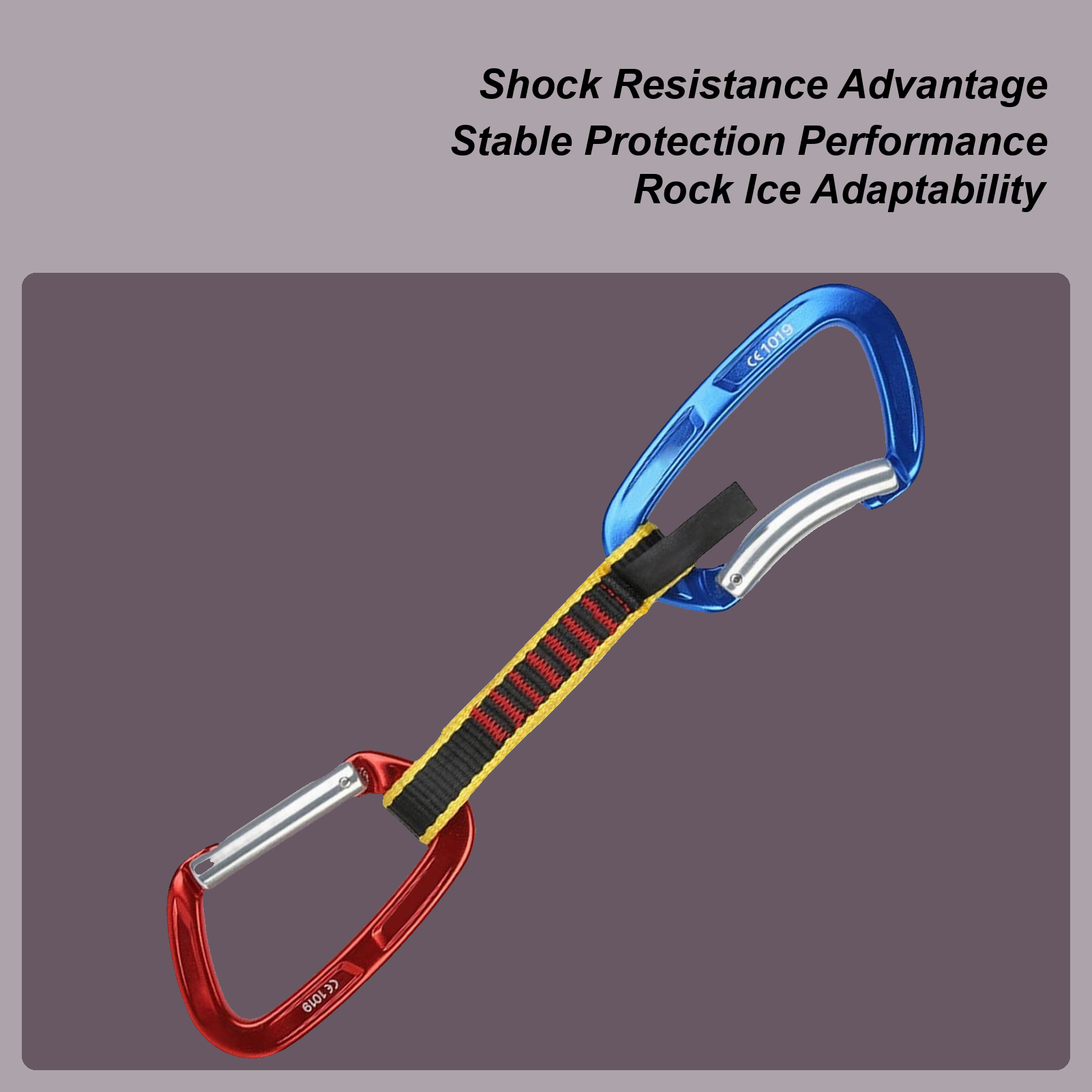 Outdoor Adventure And Travel - Quickdraws Climbing Climbing Carabiner Accessories Mountaineering