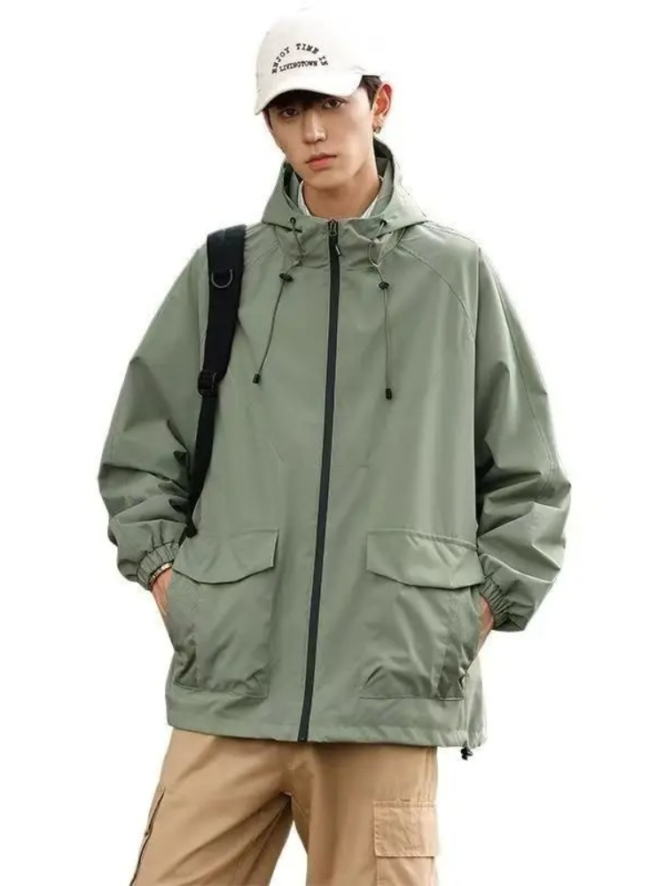 Outdoor Adventure Hong Kong - Outdoor Hooded Jacket Men Women Vintage