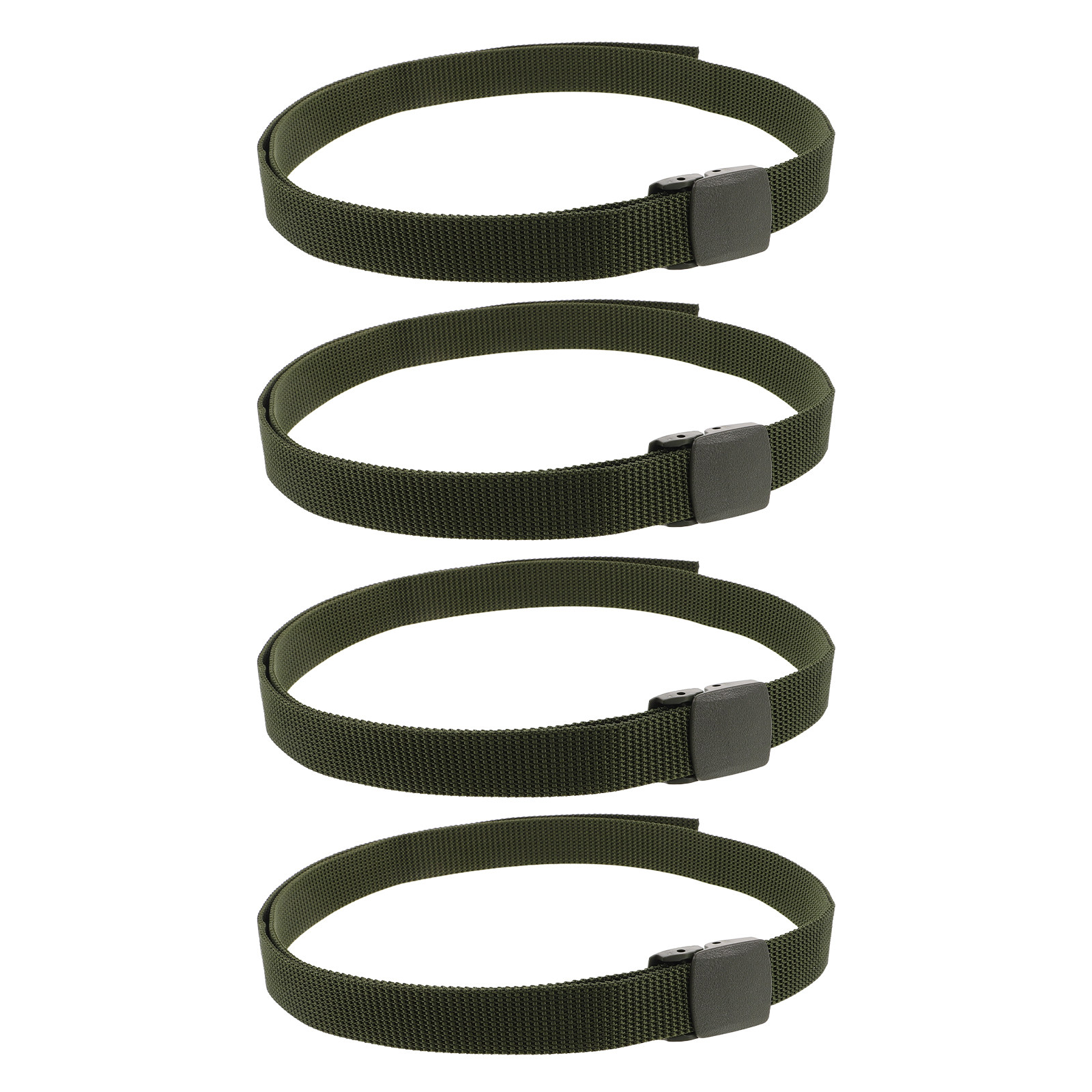 Outdoor Adventure For Adults - 4Pcs Tactical Web Belt Adjustable Nylon