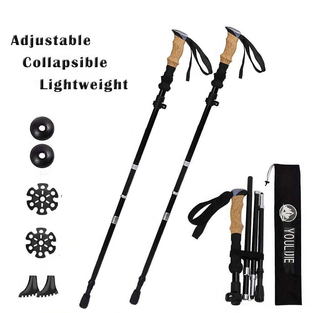 Trekking Pole Carbon - Ultra-Strong Trekking Hiking Poles - 2
