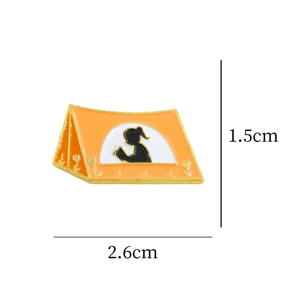 Yellow Tent and Girl Reading R - огляд і ціна Outdoor Adventure Girl