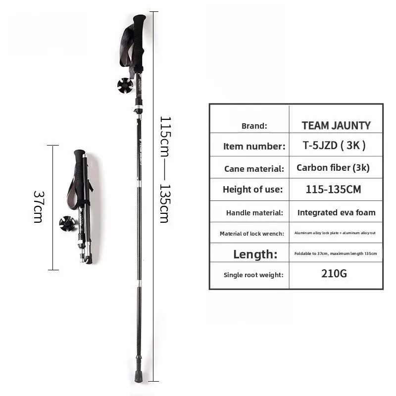 Practical Classic 3K Carbon Fi - огляд і ціна Trekking Pole Carbon