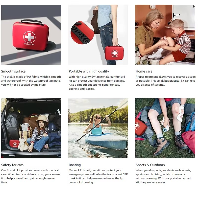 Portable First Aid Kit For Out - огляд і ціна Outdoor Adventure And Travel