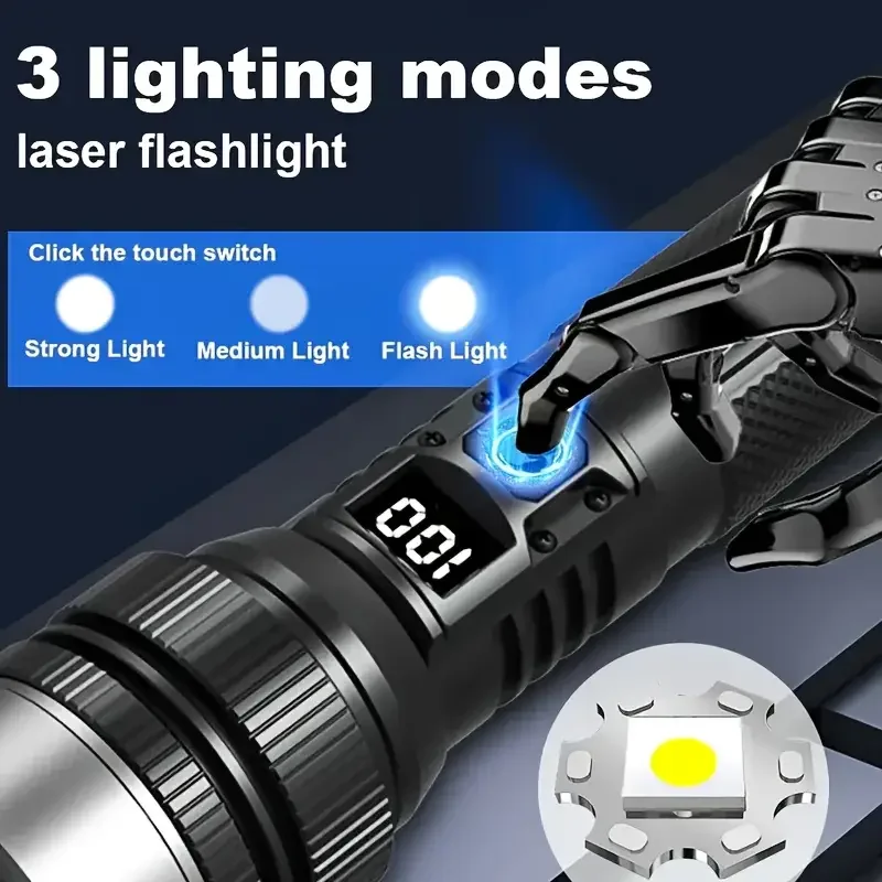 900000LM Powerful LED Flashlig - огляд і ціна Outdoor Adventure And Travel
