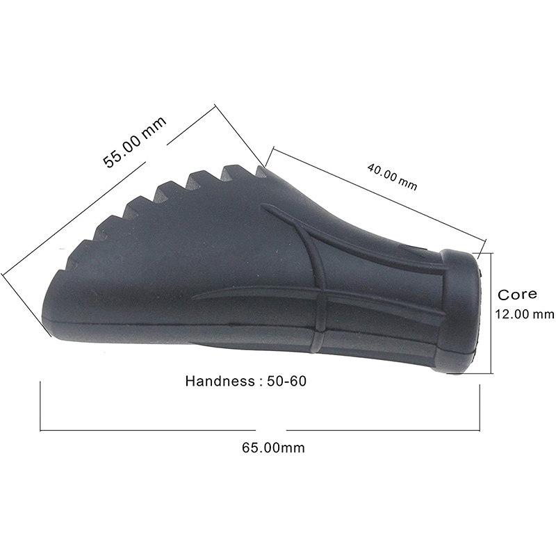 4pcs Walking Pads Rubber Trekk - огляд і ціна Trekking Pole Carbon
