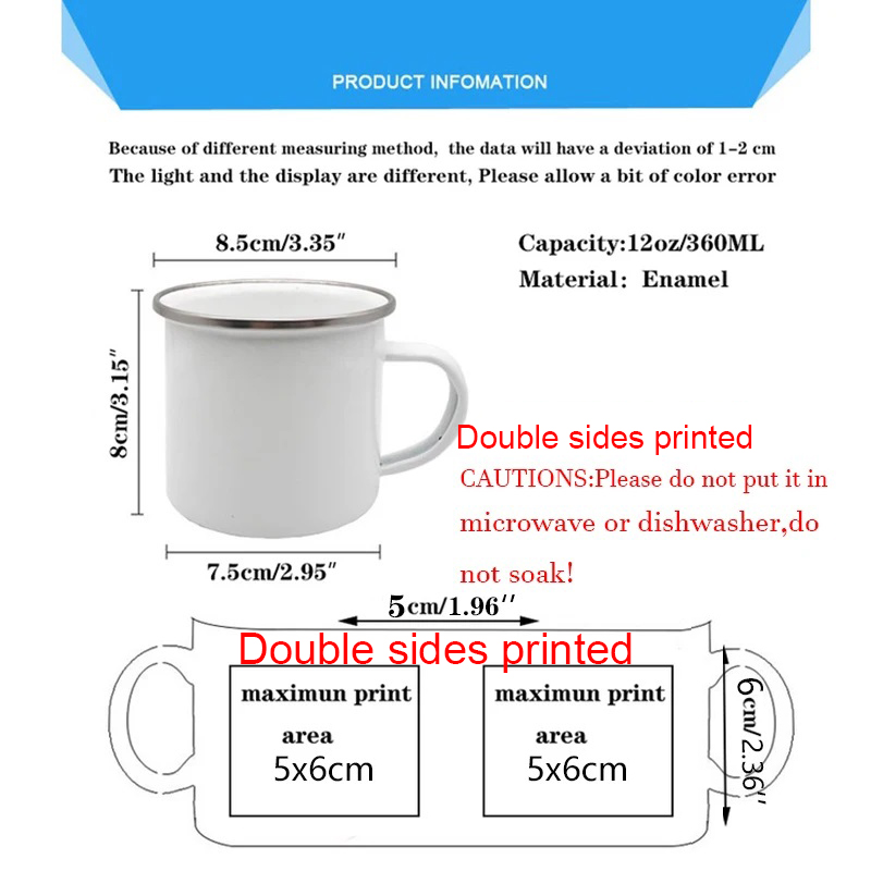 Enamel Mug with Personalized N - огляд і ціна Outdoor Adventure Names