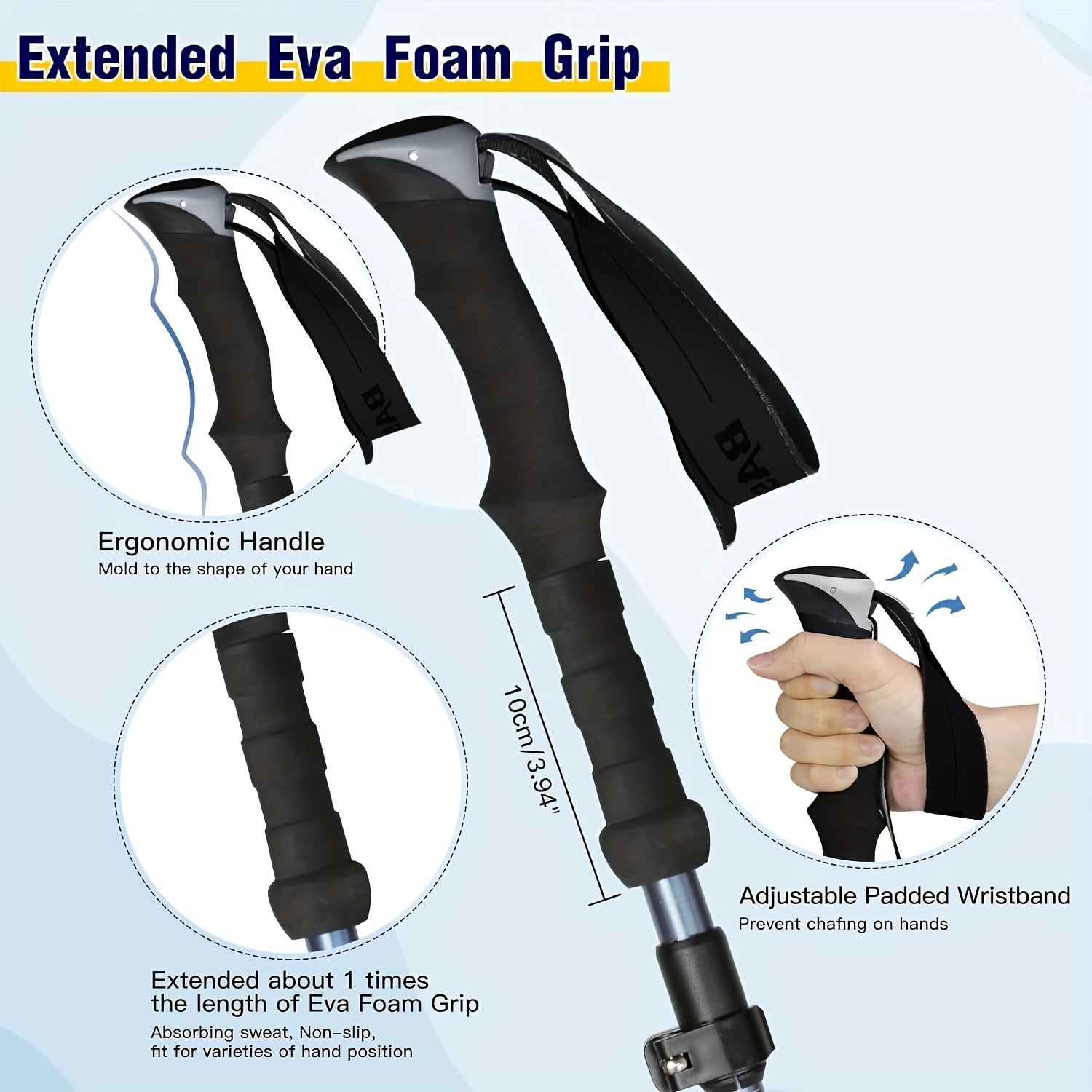 Carbon Fiber Trekking Poles Li - огляд і ціна Trekking Pole Carbon