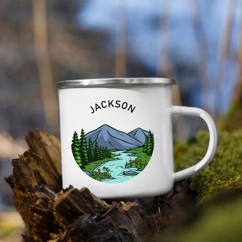 Personalised Camper Mugs Custo - огляд і ціна Outdoor Adventure Names